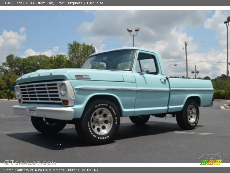 Front 3/4 View of 1967 F100 Custom Cab