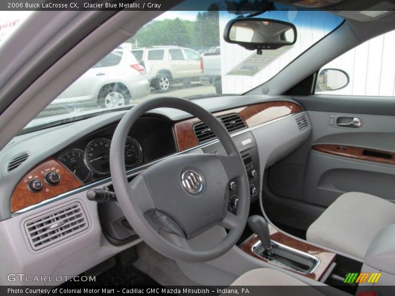 Glacier Blue Metallic / Gray 2006 Buick LaCrosse CX