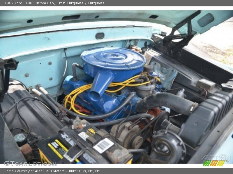  1967 F100 Custom Cab Engine - 289 cid OHV 16-Valve V8