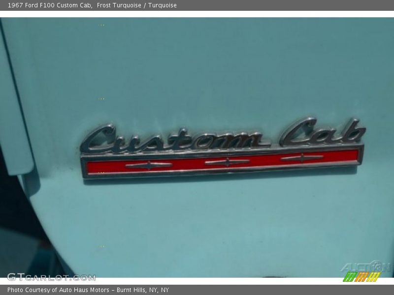  1967 F100 Custom Cab Logo