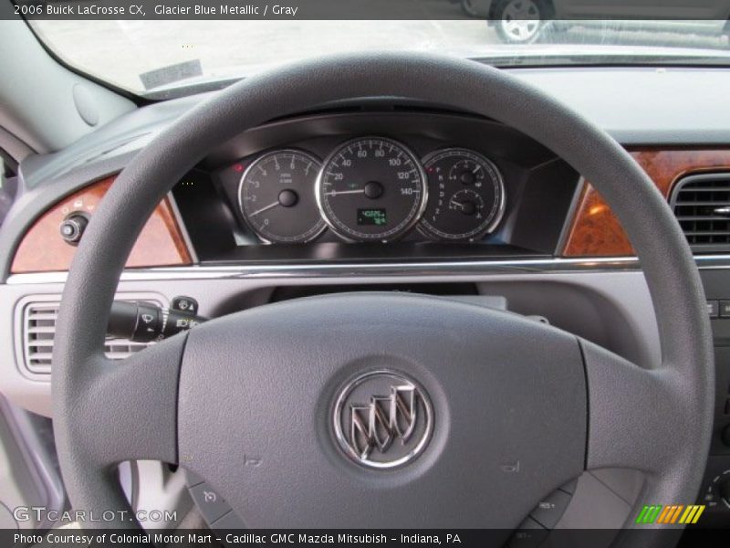 Glacier Blue Metallic / Gray 2006 Buick LaCrosse CX