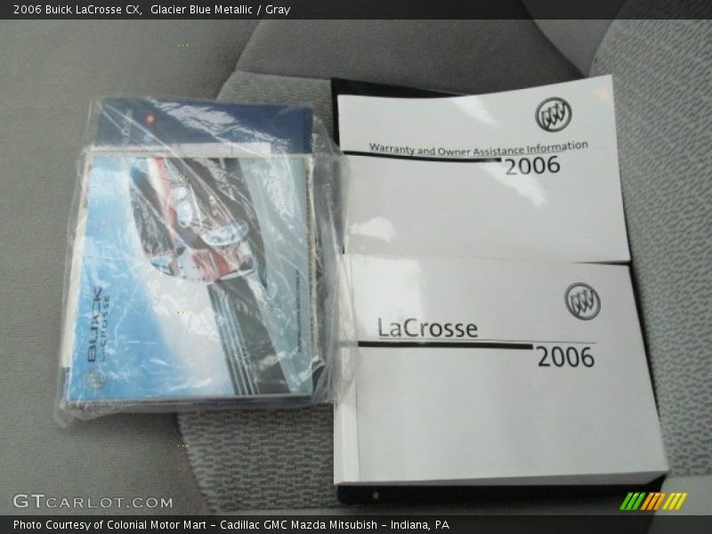 Glacier Blue Metallic / Gray 2006 Buick LaCrosse CX