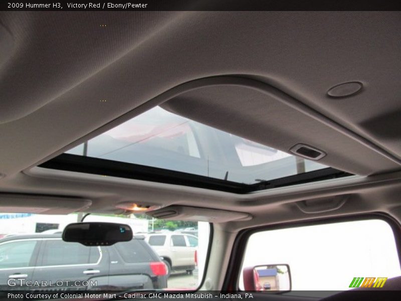 Victory Red / Ebony/Pewter 2009 Hummer H3