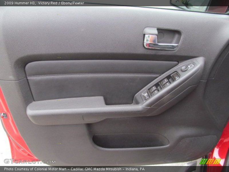 Victory Red / Ebony/Pewter 2009 Hummer H3