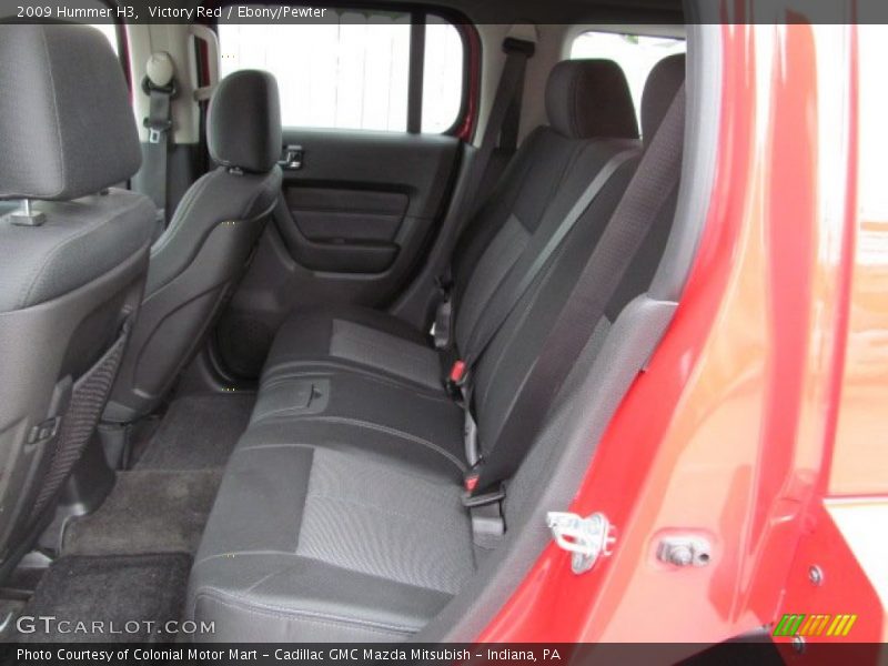 Victory Red / Ebony/Pewter 2009 Hummer H3