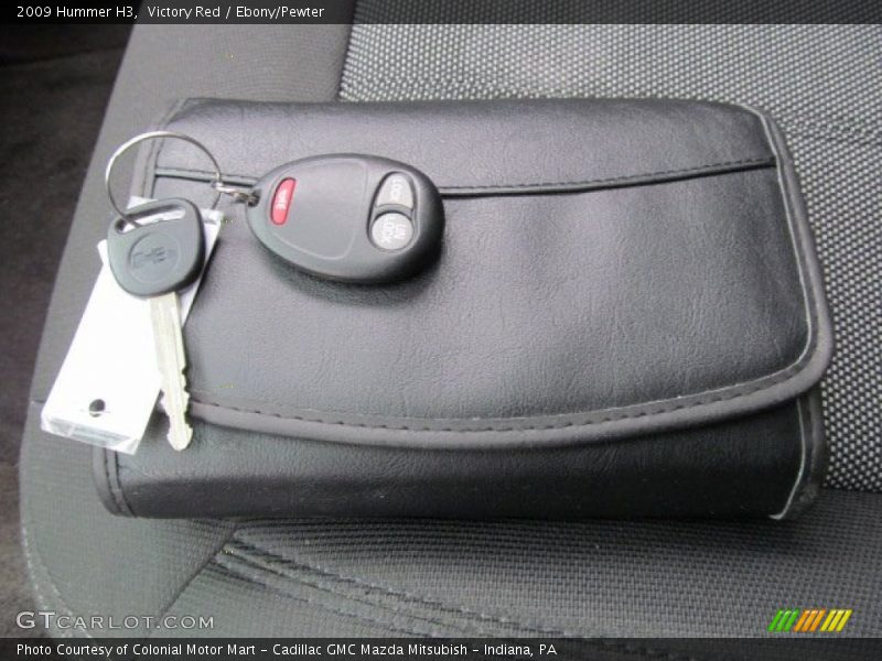 Victory Red / Ebony/Pewter 2009 Hummer H3