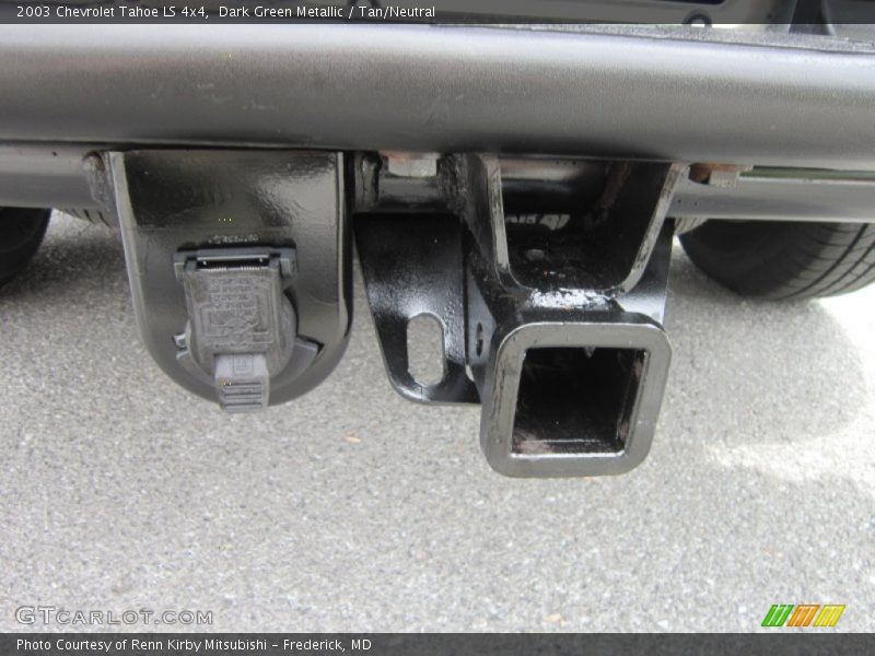 Dark Green Metallic / Tan/Neutral 2003 Chevrolet Tahoe LS 4x4