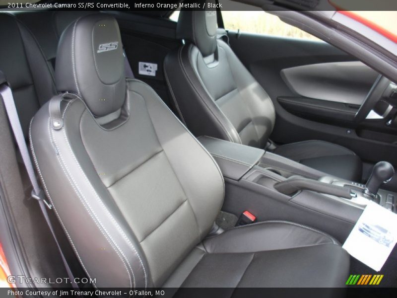  2011 Camaro SS/RS Convertible Black Interior