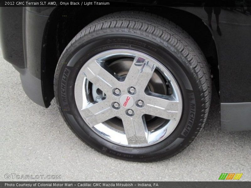 Onyx Black / Light Titanium 2012 GMC Terrain SLT AWD
