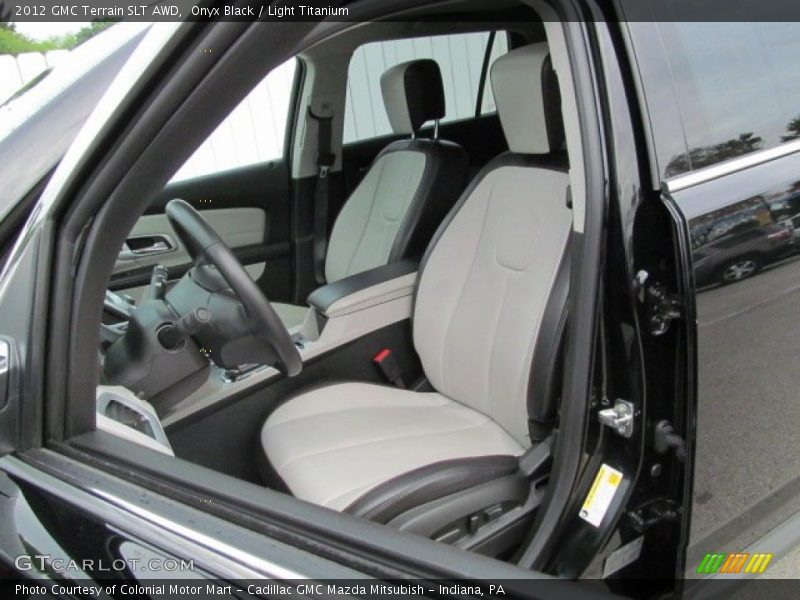 Onyx Black / Light Titanium 2012 GMC Terrain SLT AWD
