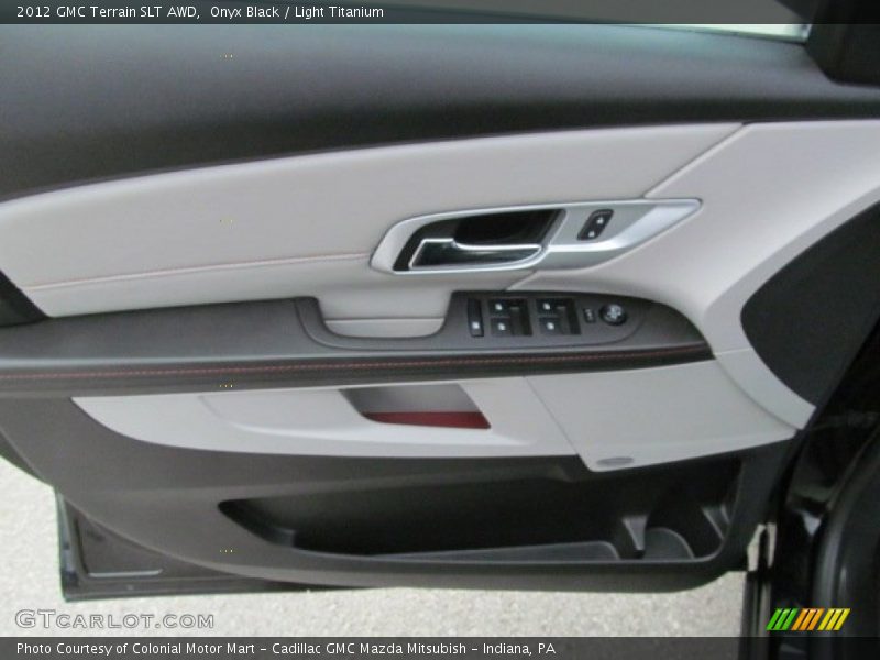Onyx Black / Light Titanium 2012 GMC Terrain SLT AWD