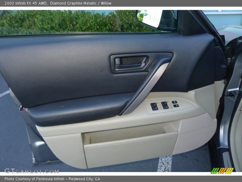 Diamond Graphite Metallic / Willow 2003 Infiniti FX 45 AWD