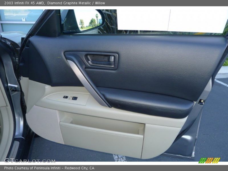 Diamond Graphite Metallic / Willow 2003 Infiniti FX 45 AWD