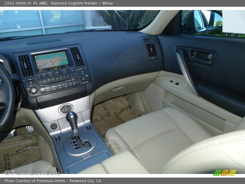 Diamond Graphite Metallic / Willow 2003 Infiniti FX 45 AWD