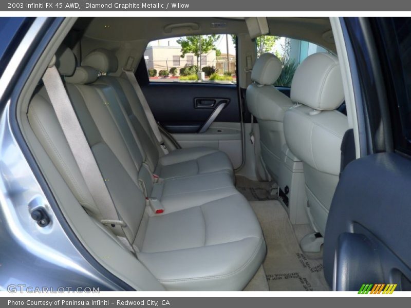 Diamond Graphite Metallic / Willow 2003 Infiniti FX 45 AWD