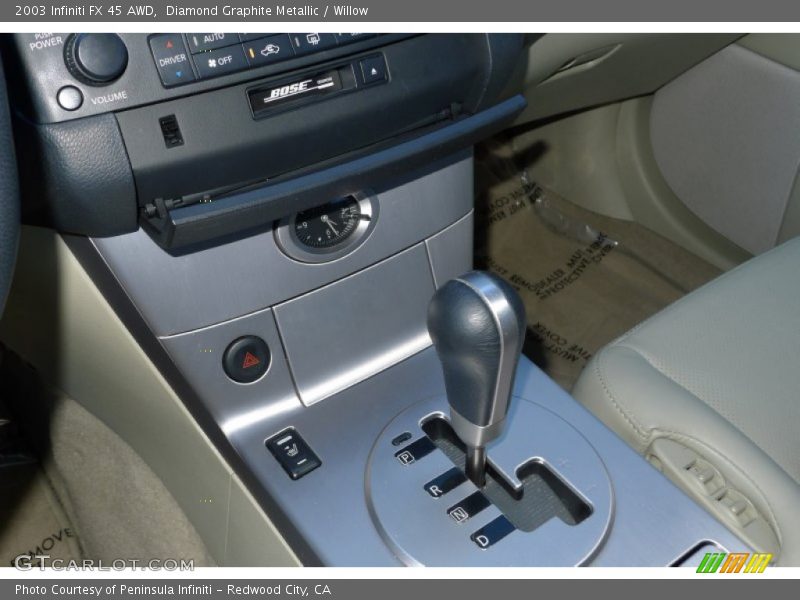 Diamond Graphite Metallic / Willow 2003 Infiniti FX 45 AWD
