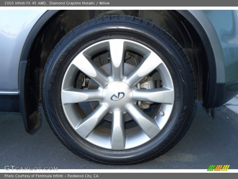 Diamond Graphite Metallic / Willow 2003 Infiniti FX 45 AWD