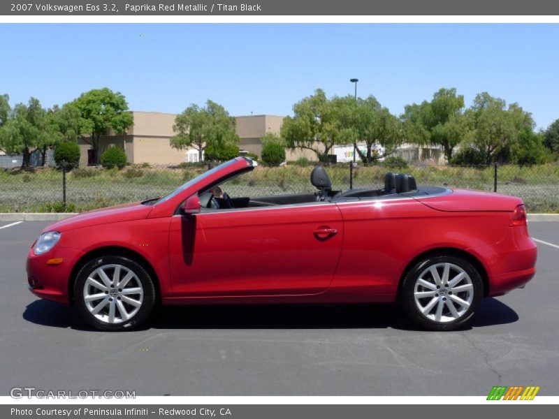  2007 Eos 3.2 Paprika Red Metallic