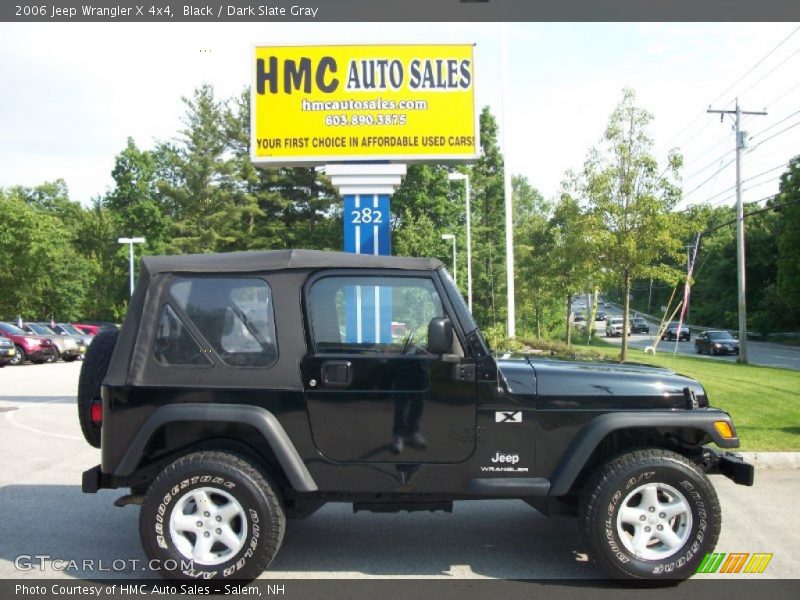 Black / Dark Slate Gray 2006 Jeep Wrangler X 4x4