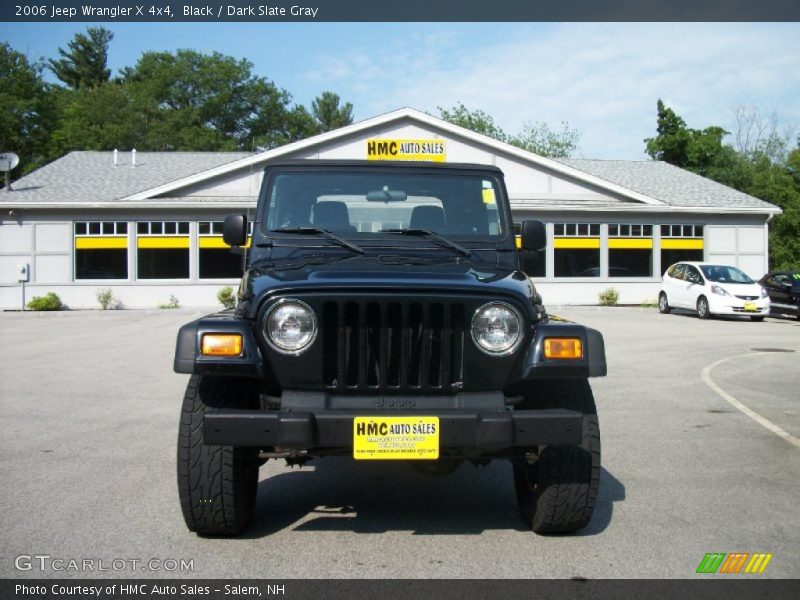Black / Dark Slate Gray 2006 Jeep Wrangler X 4x4