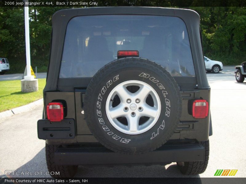 Black / Dark Slate Gray 2006 Jeep Wrangler X 4x4