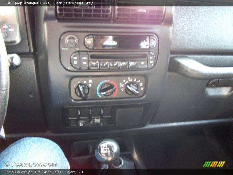 Black / Dark Slate Gray 2006 Jeep Wrangler X 4x4