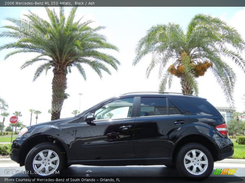 Black / Ash 2006 Mercedes-Benz ML 350 4Matic