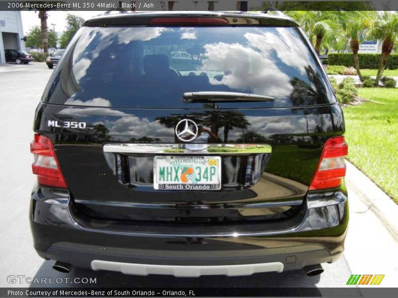 Black / Ash 2006 Mercedes-Benz ML 350 4Matic