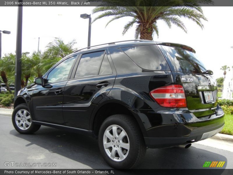 Black / Ash 2006 Mercedes-Benz ML 350 4Matic