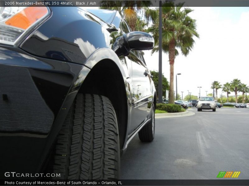 Black / Ash 2006 Mercedes-Benz ML 350 4Matic