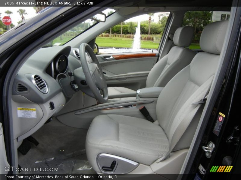  2006 ML 350 4Matic Ash Interior