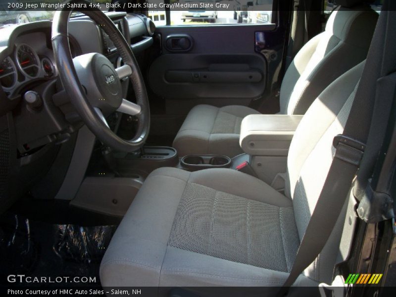 Black / Dark Slate Gray/Medium Slate Gray 2009 Jeep Wrangler Sahara 4x4