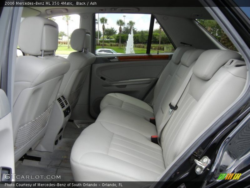Rear Seat of 2006 ML 350 4Matic