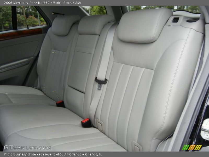 Black / Ash 2006 Mercedes-Benz ML 350 4Matic