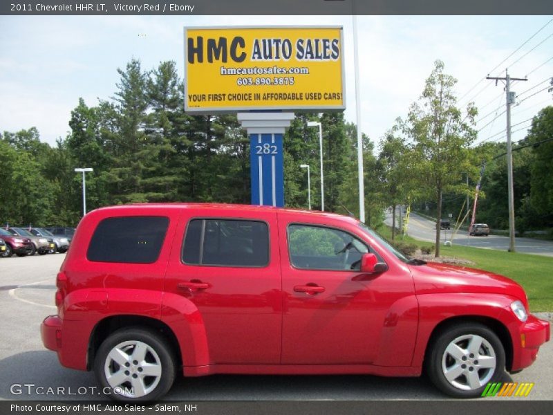 Victory Red / Ebony 2011 Chevrolet HHR LT