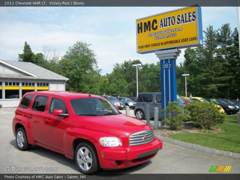 Victory Red / Ebony 2011 Chevrolet HHR LT