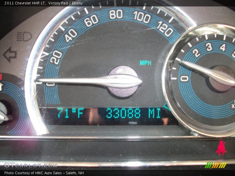 Victory Red / Ebony 2011 Chevrolet HHR LT