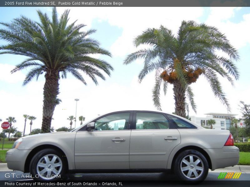 Pueblo Gold Metallic / Pebble Beige 2005 Ford Five Hundred SE