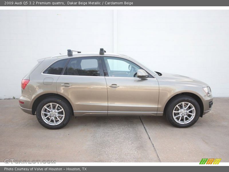 Dakar Beige Metallic / Cardamom Beige 2009 Audi Q5 3.2 Premium quattro