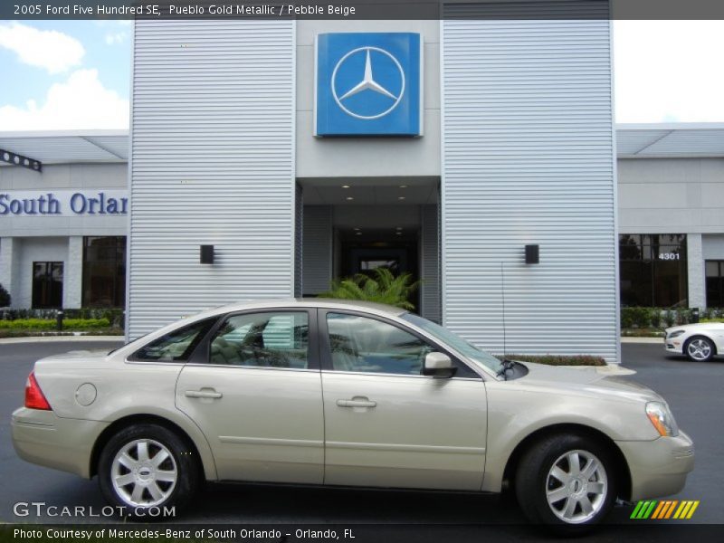 Pueblo Gold Metallic / Pebble Beige 2005 Ford Five Hundred SE