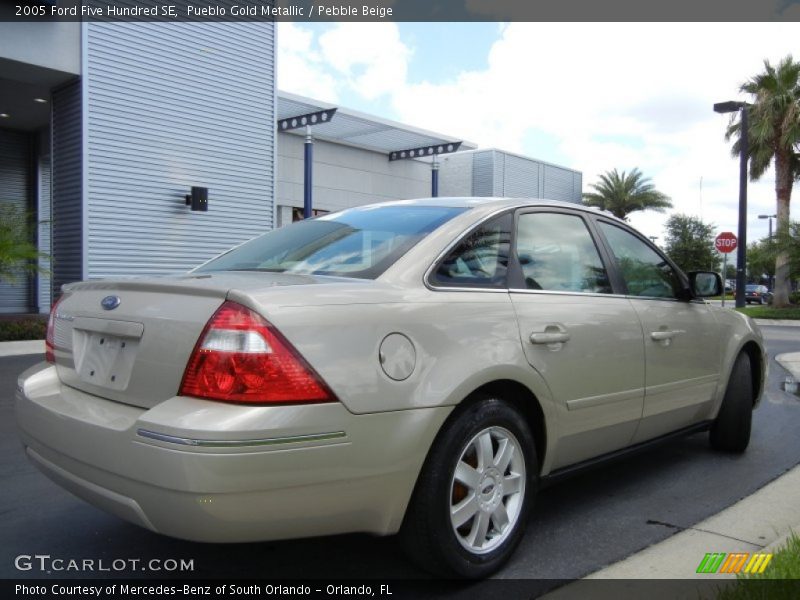 Pueblo Gold Metallic / Pebble Beige 2005 Ford Five Hundred SE