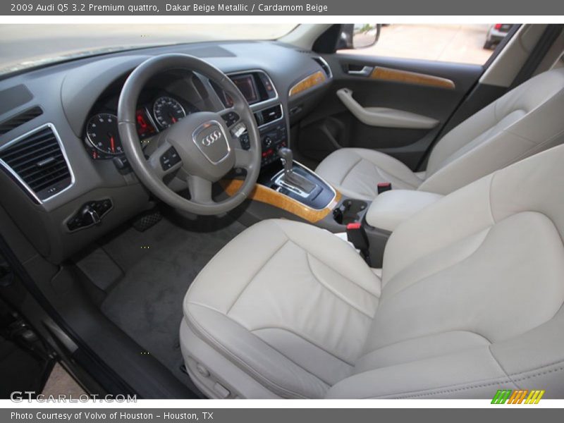 Dakar Beige Metallic / Cardamom Beige 2009 Audi Q5 3.2 Premium quattro