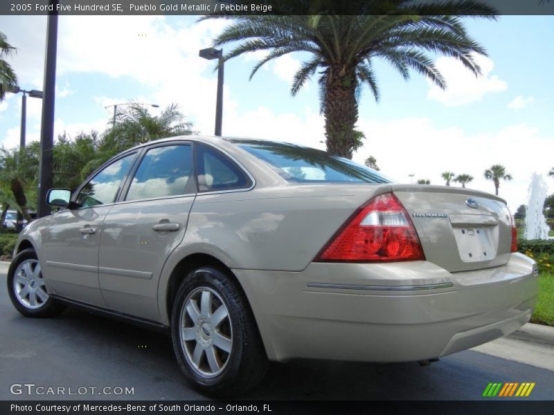 Pueblo Gold Metallic / Pebble Beige 2005 Ford Five Hundred SE