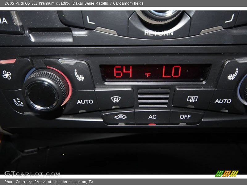Dakar Beige Metallic / Cardamom Beige 2009 Audi Q5 3.2 Premium quattro