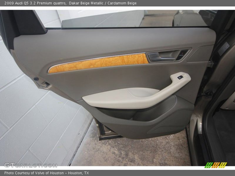 Dakar Beige Metallic / Cardamom Beige 2009 Audi Q5 3.2 Premium quattro