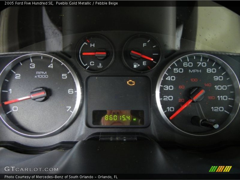  2005 Five Hundred SE SE Gauges