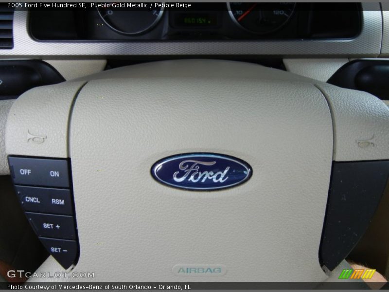 Pueblo Gold Metallic / Pebble Beige 2005 Ford Five Hundred SE