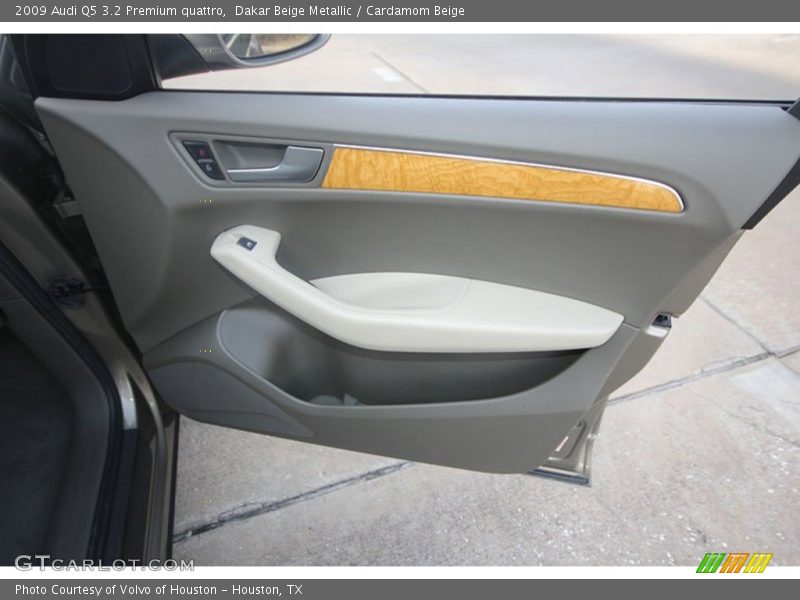 Dakar Beige Metallic / Cardamom Beige 2009 Audi Q5 3.2 Premium quattro