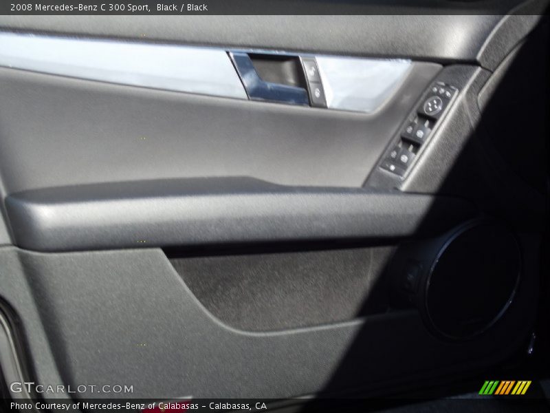 Black / Black 2008 Mercedes-Benz C 300 Sport