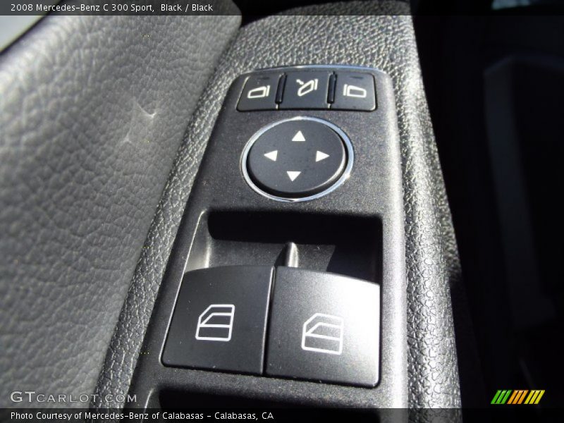 Black / Black 2008 Mercedes-Benz C 300 Sport